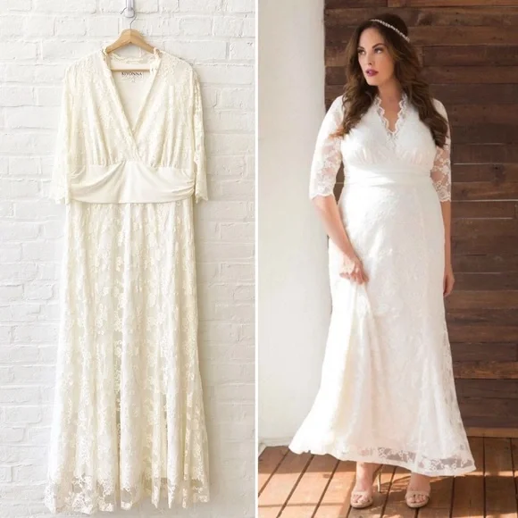 white silk dress with lace White Satin Slip Dress with Pearl Details - Cassidy Bridal Dress